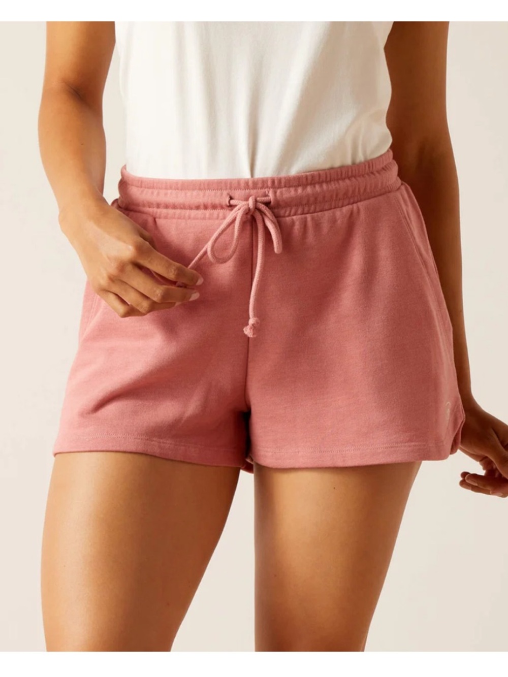 Ariat Dusty Rose Terry Shorts Size XXL Loungewear Western Cozy